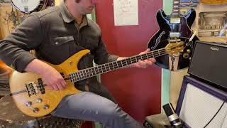 Video thumbnail for 1980s Daion Power Mark XX electric bass guitar by Jake Wildwood & Co