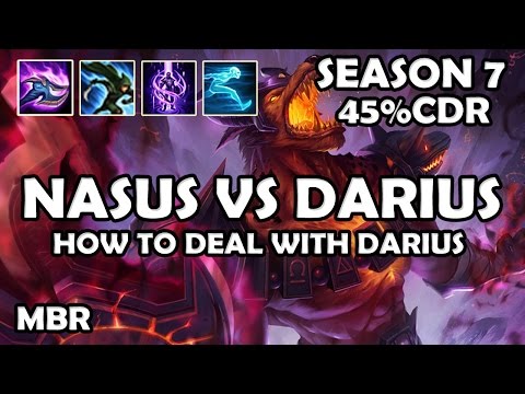 More Drunk TopLane Mechanics - Infernal Nasus Vs Darius | League Of Legends