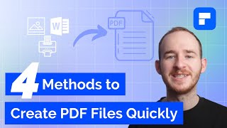 How to Create PDF Files?  The easiest way to creat