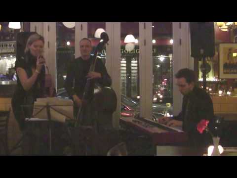 SOFTLY AS IN A MORNING SUNRISE (Hammerstein & Romberg), by Eva Grove Trio At Café Dan Turell