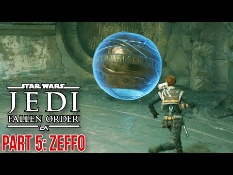 Star Wars Jedi: Fallen Order Walkthrough, Gameplay | Zeffo Giant Ball Puzzle | Part 5