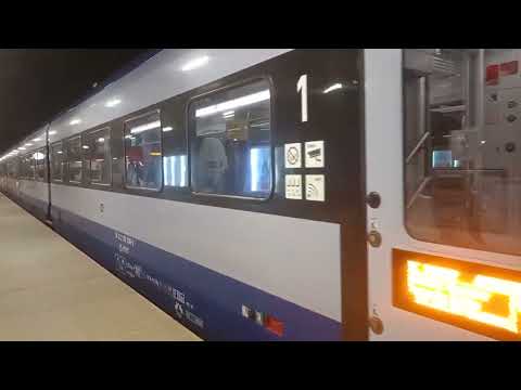 ODJAZD ZE STACJI WRONKI ED160-020 JAKO IC ,,OSTERWA" RELACJI:KRAKÓW GŁÓWNY-SZCZECIN GŁÓWNY