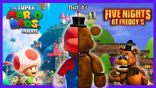 [SFM/FNAF] Mario Movie Mushroom Kingdom Scene but with FNAF Characters