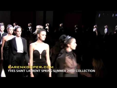 Yves Saint Laurent Spring Summer 2010 Video by Karen Kooper
