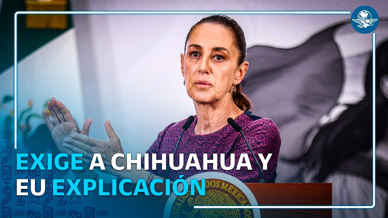 Sheinbaum pide reporte a EU por agentes de la CIA #EnPortada