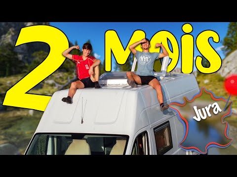 2 mois en AUTONOMIE dans un fourgon aménagé - JURA