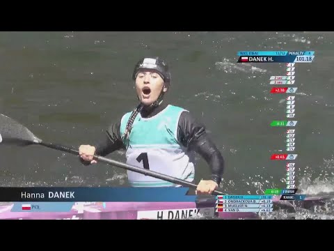 Hanna Danek POL W-JR Canoe Slalom Final / 2025 ICF Canoe-Kayak Slalom JR & U23 World Championships