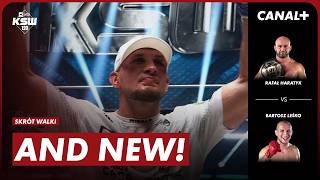 REWANŻOWY BÓJ O PRZETRWANIE! NOWY MISTRZ WAGI PÓŁCIĘŻKIEJ! HARATYK – LEŚKO, SKRÓT (XTB KSW 120)