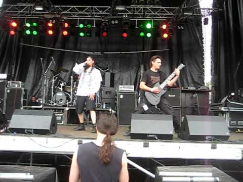 Blustery Caveat (Grotesque Impalement - Dying Fetus Cover) @ Deathfeast 2010 Hünxe 12.06.2010