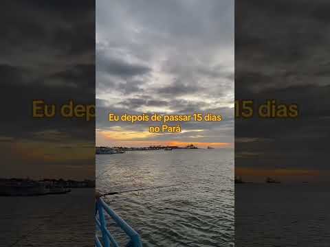 Eu depois de passar quinze dias em Santarém Pará #Santarem #Para #CulturaParaense #Viajante  #Humor