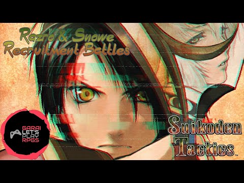 Suikoden Tactics Extra Battles "Recruitment of Razro & Snowe" Full Playthrough 4K