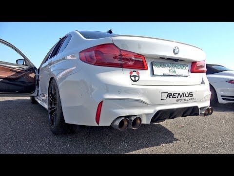 2018 BMW M5 F90 with REMUS Exhaust System!