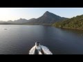 Caiobá Beach And Guaratuba Bay Brazil Drone Footage