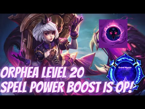Orphea Eternal Feast - Orphea Level 20 60% Spell Power Is Nuts! - Grandmaster Storm League