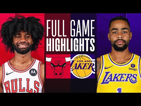 BULLS at LAKERS | FULL GAME HIGHLIGHTS | January 25, 2024