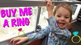 BUY ME A RING MOM! Funny Sandra Shopkins Costume Baby Laughing National Bubble Bath Day Family Vlog