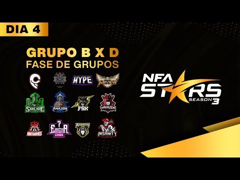 NFA STARS GRUPO B x D - DIA 4 - LIGA NFA