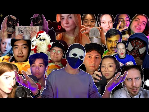 1000 ASMR Triggers With ASMRTISTS | ASMRTIST Collaboration