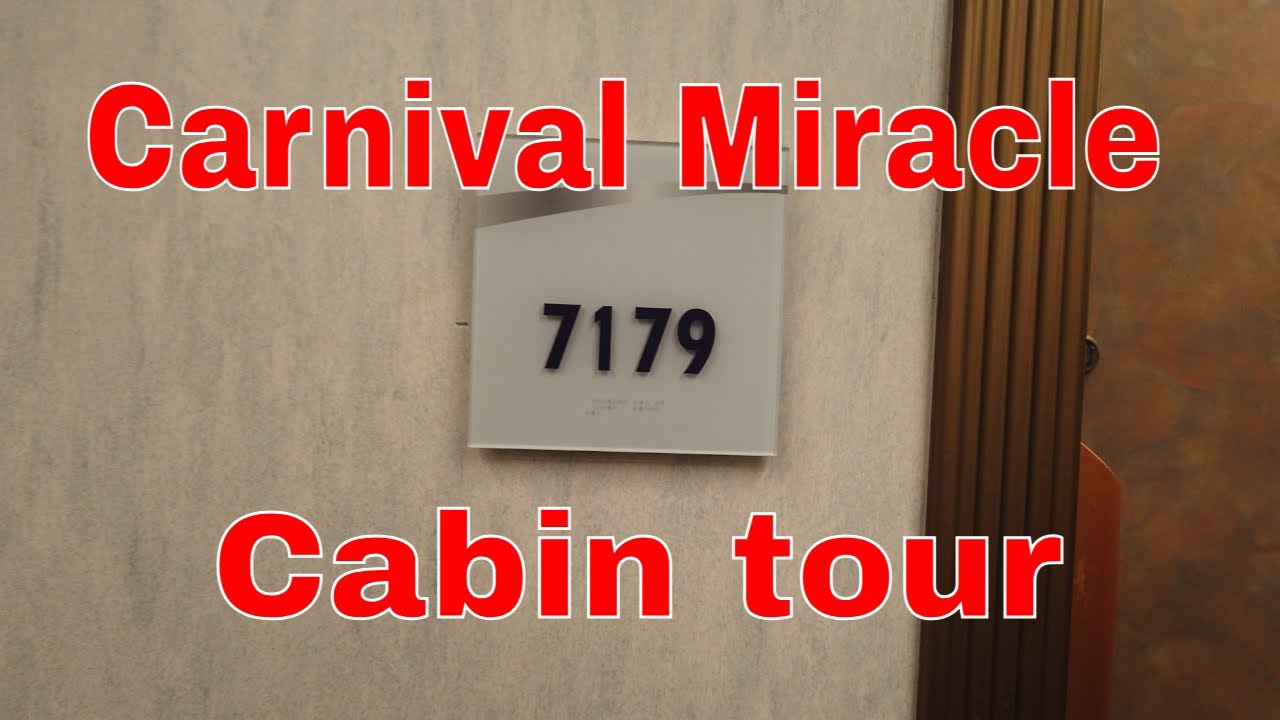 Carnival Miracle - Cabin 7179 - Video 1