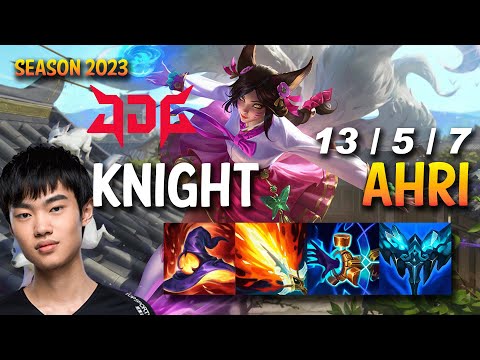 JDG Knight AHRI vs JAYCE Mid - KR Ranked