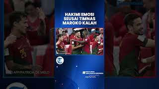 Maroko Kalah, Hakimi Emosi hingga Berkata Kasar ke Presiden Fifa Protes soal Kinerja Wasit