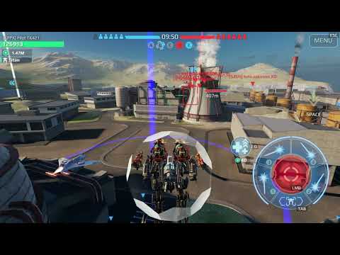 Testing Dragoons On A Hawk... War Robots(Steam) Domination