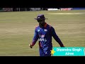 Dipendra Singh Airee and Rohit Poudel Crazy run between wickets | Airee hits three back to back four