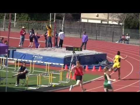 Dan Gabor Invitational 2012,  Girls 100 Meter Race