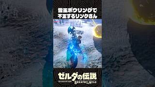 雪玉ボウリングで不正するリンクさん【ゼルダの伝説 ブレワイ】
