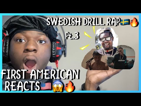 AMERICANS REACT to SWEDISH RAP!Pt.3 Ft.DREE LOW, DIZZY, NAOD & MORE)