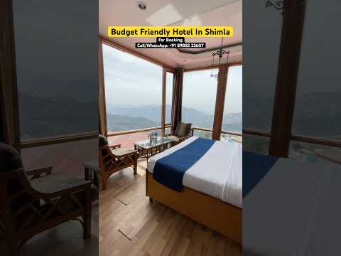 Hotel room in shimla near mall road | cheapest hotel in shimla #shorts #minivlog #hotels