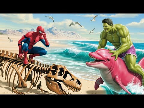 🕷️🦄 SPIDERMAN vs Legendary Unicorn  | Robotic Crocodile Racing Championship ⚡ Epic AI Action