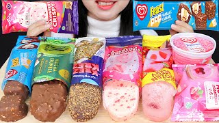 Download lagu ASMR CHOCOLATE AND PINK ICE CREAM 🤎💗 FEAST POP, MAGNUM MATCHA, CAMPINA FROZENBERRY, AICE STRAWBERRY mp3