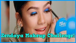 Zendaya And James Charles Did The 5 Minute Makeup Challenge!