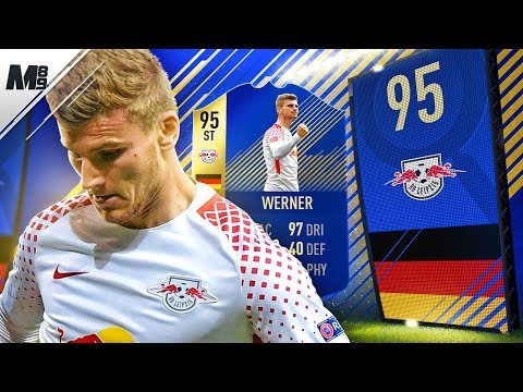 FIFA 18 TOTS WERNER REVIEW | 95 TOTS WERNER PLAYER REVIEW | FIFA 18 ULTIMATE TEAM