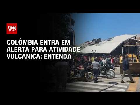 Terremoto na Colômbia: País entra em alerta para atividade vulcânica | CNN PRIME TIME