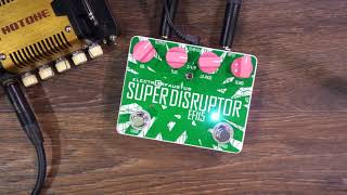 Video thumbnail for Electro Faustus - Super Disruptor (NAMM 2018 Pedal Demo Marathon) by Eric Merrow