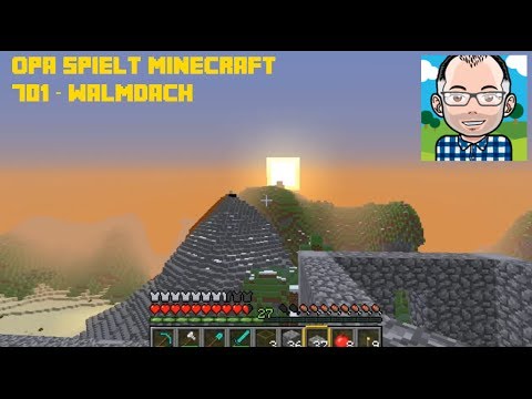 Opa spielt Minecraft 701 -- Walmdach?