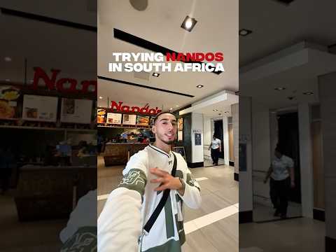 Hate to say it but UK Nando’s is soo much better 😭 #southafrica 🇿🇦