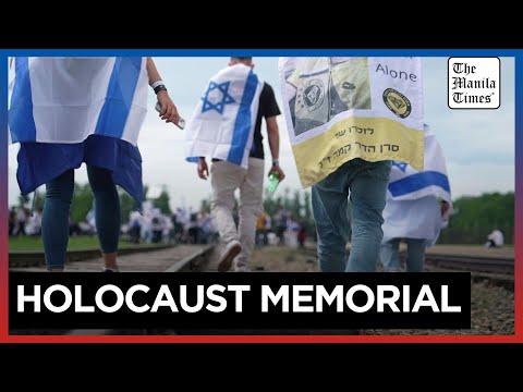 Annual Holocaust memorial march takes place at Auschwitz
