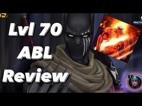 Level 70 Black Panther in ABL - Marvel Future Fight