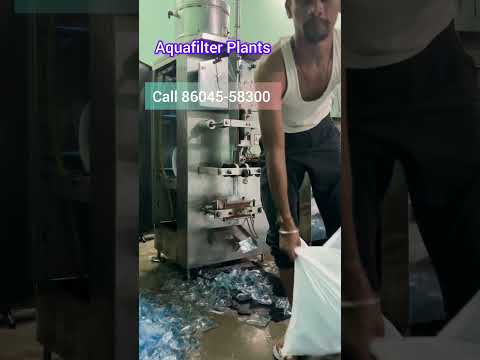 Start Your water pouch business idea #waterbusiness