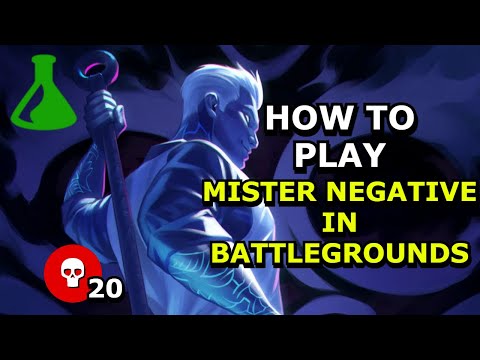 How To Play MISTER NEGATIVE In Battlegrounds (Guide)