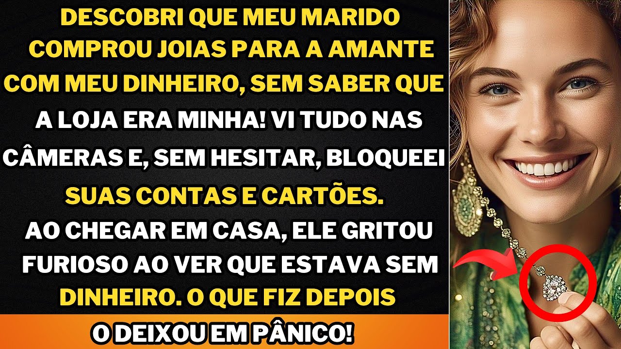 Meu Marido Usou Meu Dinheiro para Comprar Joias para a Amante, Então Deixei Ele Falido da...