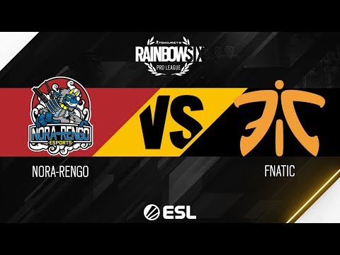 NORA-Rengo vs Fnatic : Rainbow Six Pro League - Season 9 APAC Playday 2