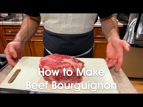 Cooking - How to Make Beef Bourguignon - recipe below