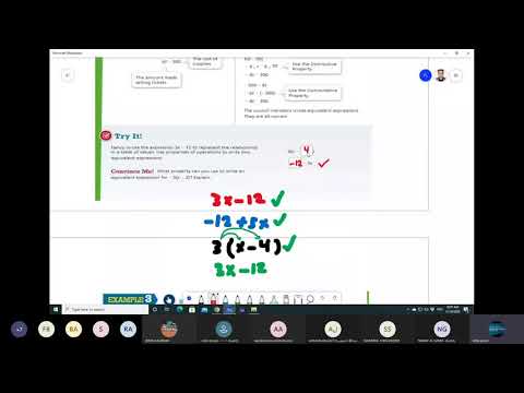 Generate Equivalent Expressions Lesson 4 2 18 11 2020 Page 195 2