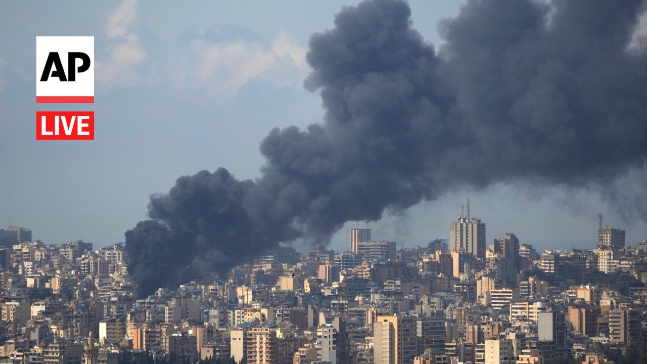 Video | LIVE:  Beirut skyline as Israel strikes despite US and Iran ceasefire