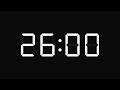 26 Minute Timer With Alarm 1560 Second Countdown
