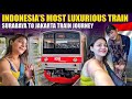 Indonesia S Most Luxurious Train Surabaya To Jakarta Train Journey In Executive Travel With Jo